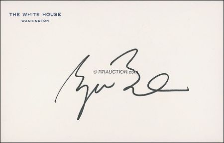 Lot #15 George W. Bush: George W. Bush