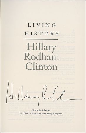Lot #37 Hillary Clinton: Hillary Clinton - Image 1