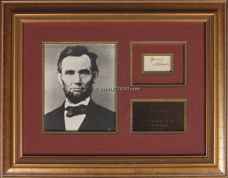 Lot #112 Abraham Lincoln: Abraham Lincoln - Image 1
