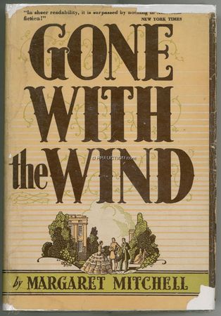 Lot #1046 Gone With the Wind: “THE MOST TALKED-ABOUT PICTURE EVER MADE”: Early printing of GONE WITH THE WIND signed by seven cast members, including GABLE and LEIGH - Image 1
