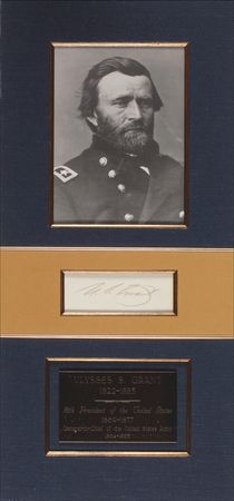 Lot #55 U. S. Grant Signature - Image 1