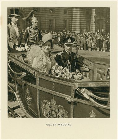 Lot #223 George VI and Elizabeth Christmas Card - Image 2