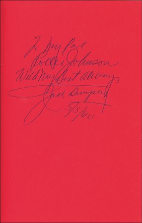 Lot #1017 Jack Dempsey Book - Image 1