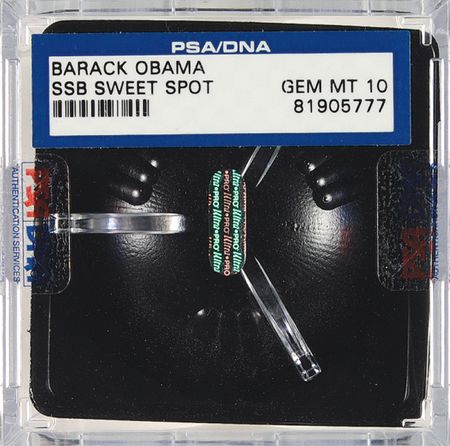 Lot #101 Barack Obama Baseball - Image 2