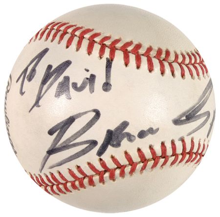 Lot #626 Bruce Springsteen Baseball - Image 1