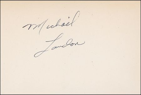 Lot #682 Bonanza: Blocker and Landon Signature - Image 1