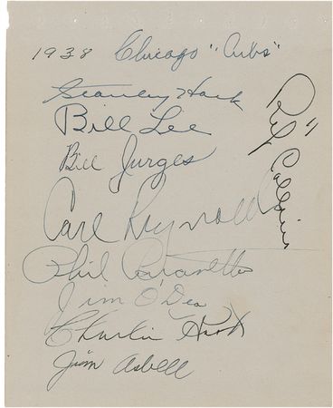 Lot #1006 Chicago Cubs Signature - Image 2