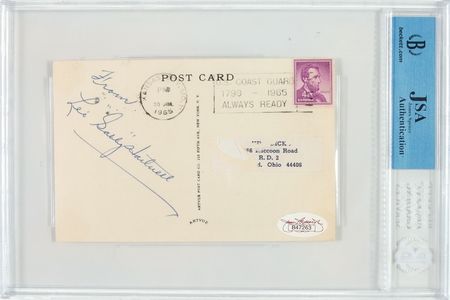 Lot #1042 Gabby Hartnett Hall Of Fame Card - Image 2