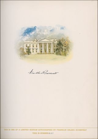 Lot #114 Franklin D. Roosevelt Book - Image 1