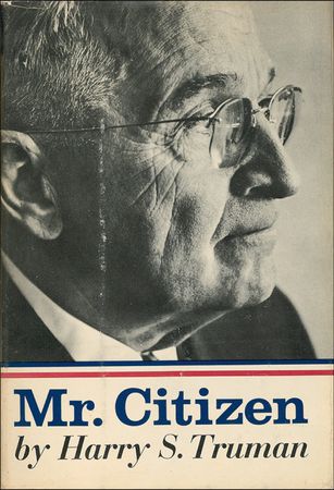 Lot #136 Harry S. Truman Book - Image 2