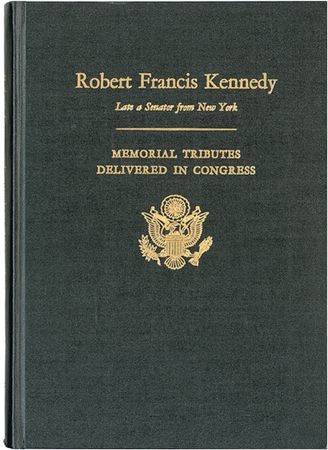 Lot #247 Ted Kennedy: Honoring his late brother - Image 2