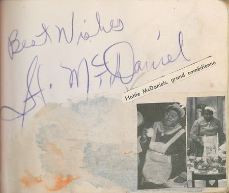Lot #666 Autograph Books: GOLDEN AGE OF HOLLYWOOD: Collection of 600 vintage signatures, including Oscar winners, legends, and cast members from The Wizard of Oz and Gone with the Wind - Image 10