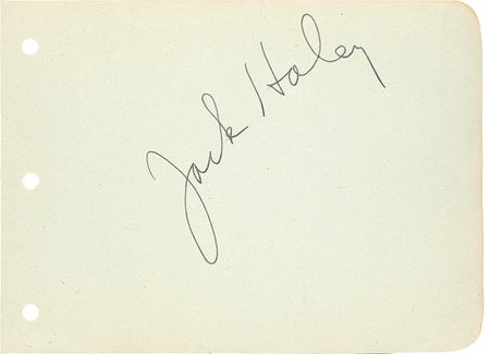 Lot #666 Autograph Books: GOLDEN AGE OF HOLLYWOOD: Collection of 600 vintage signatures, including Oscar winners, legends, and cast members from The Wizard of Oz and Gone with the Wind - Image 8