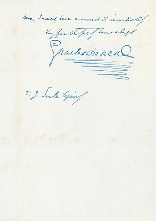 Lot #424 Charles Dickens: Dickens writes on Christmas Eve - Image 2