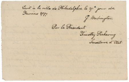 Lot #7 John Quincy Adams: On the eve of his father’s election, Adams bids farewell to one diplomatic post - Image 2