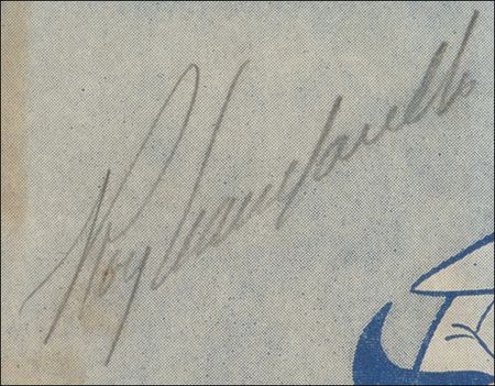 Lot #1003 Roy Campanella Scorecard - Image 2