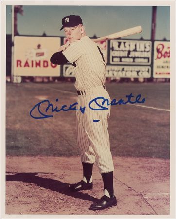 Lot #1022 DiMaggio, Mantle, and Williams Group Lot - Image 2