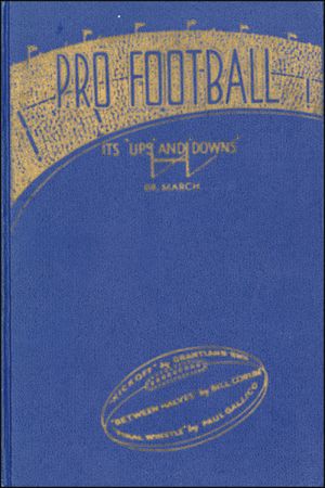 Lot #1080 Harry March: One of the first books on professional football - Image 2