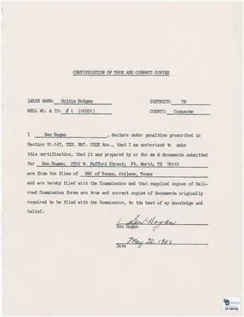 Lot #1046 Ben Hogan Group Lot - Image 2