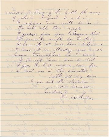 Lot #341 Joseph Wheeler Handwritten Letter Signed - Image 1