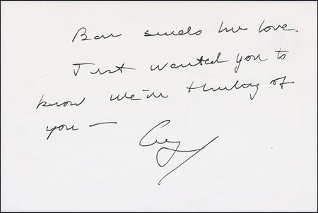 Lot #12 George Bush Handwritten Letter Signed - Image 2