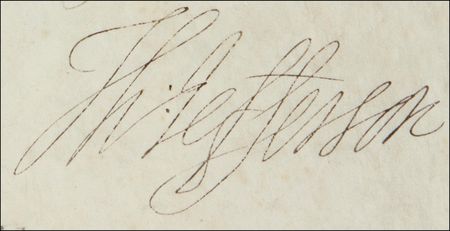 Lot #66 Thomas Jefferson and James Madison: Passage for the Marshall - Image 2