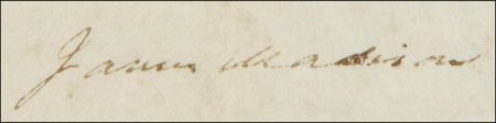 Lot #66 Thomas Jefferson and James Madison: Passage for the Marshall - Image 3