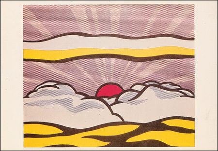 Lot #447 Roy Lichtenstein Signed Note - Image 2