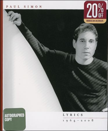 Lot #621 Paul Simon Book - Image 2