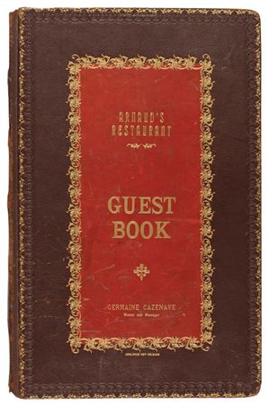 Lot #664 Autograph Album Guest Book - Image 1