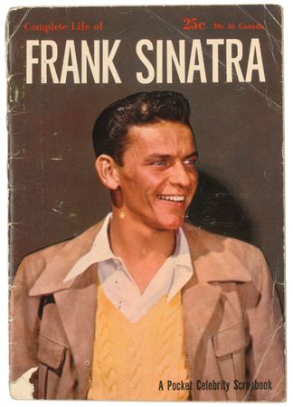 Lot #719 James Dean and Frank Sinatra: MEETING OF LEGENDS: DEAN and SINATRA sign together at a 1955 party - Image 4