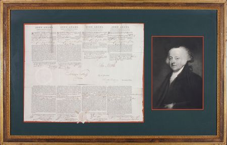 Lot #2 John Adams: “SOAP, OIL, PICKLES & DRY