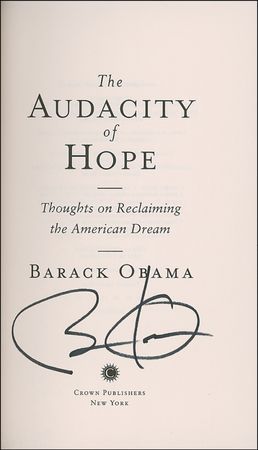 Lot #95 Barack Obama Book - Image 1
