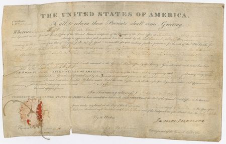 Lot #86 James Monroe Signed Document - Image 3