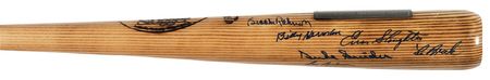 Lot #1282 Baseball Hall of Famers Baseball Bat - Image 1