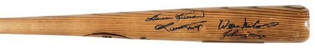 Lot #1282 Baseball Hall of Famers Baseball Bat - Image 2