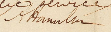 Lot #215 Alexander Hamilton Free Frank - Image 2