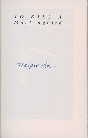 Lot #504 Harper Lee Book - Image 1
