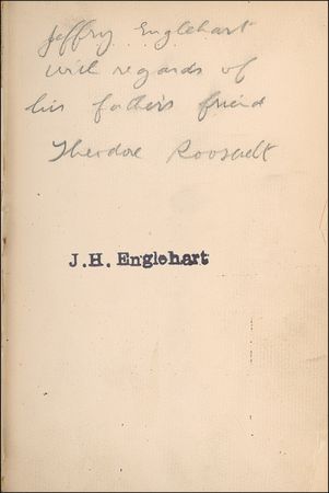 Lot #121 Theodore Roosevelt Book - Image 1