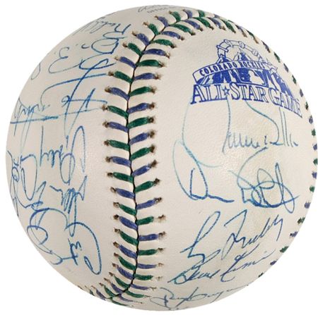 Lot #1304 Baseball: National League All Stars Baseball - Image 2