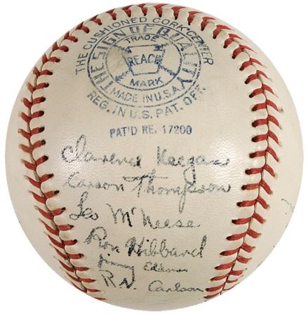 Lot #1302 Baseball: 1936 Olympic Team Baseball - Image 2