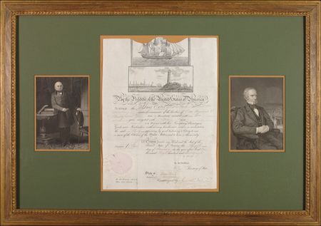 Lot #2 John Quincy Adams Signed Document