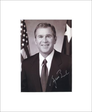 Lot #11 George W. Bush Signed Photograph