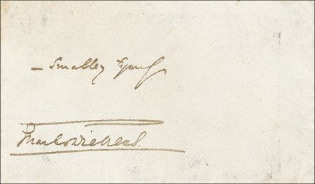 Lot #474. Charles Dickens Envelope