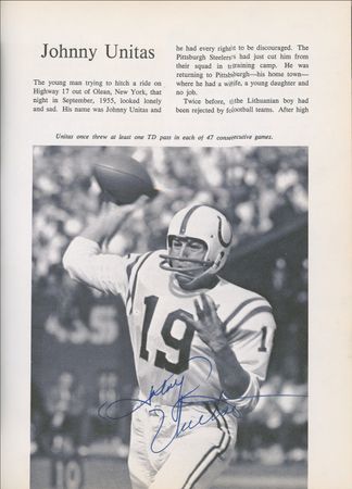 Lot #1530 Sports Greats Book - Image 6