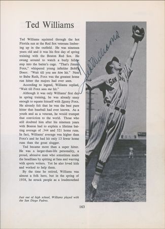 Lot #1530 Sports Greats Book - Image 7