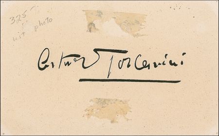 Lot #852 Arturo Toscanini Handwritten Letter Signed - Image 2