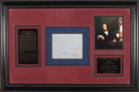 Lot #476. Charles Dickens: Dickens champions his impoverished friend and dramatist, John Poole