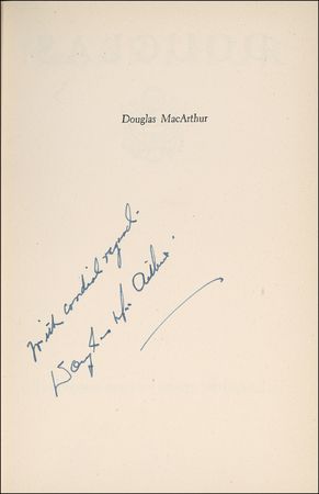 Lot #354 Douglas MacArthur Book - Image 1