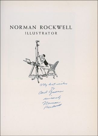 Lot #528 Norman Rockwell Book - Image 1